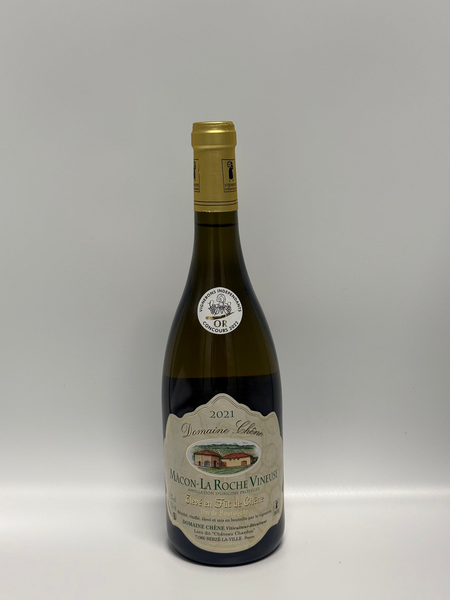 Mâcon La Roche-Vineuse (Elevé En Fût De Chêne) Aoc 2021